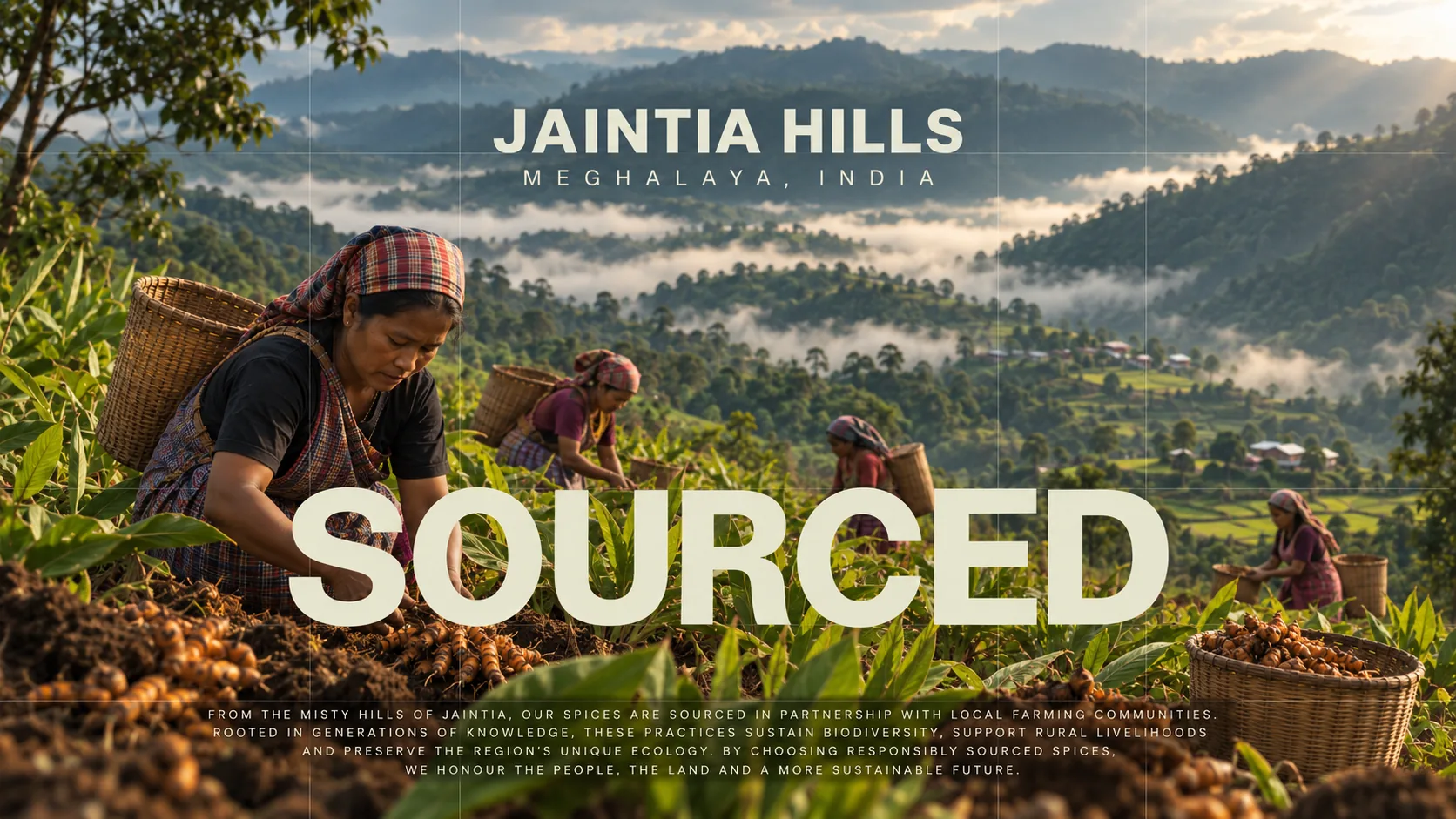 Jaintia Hills, Meghalaya: harvest scene